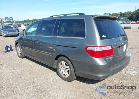 2007 Honda Odyssey Ex-L from USA, damaged, VIN 5FNRL38657B446178